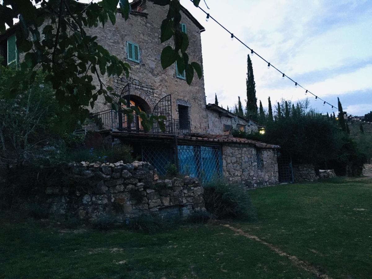 Celle Di Lecchi Nel Chianti Villa San Sano Екстериор снимка