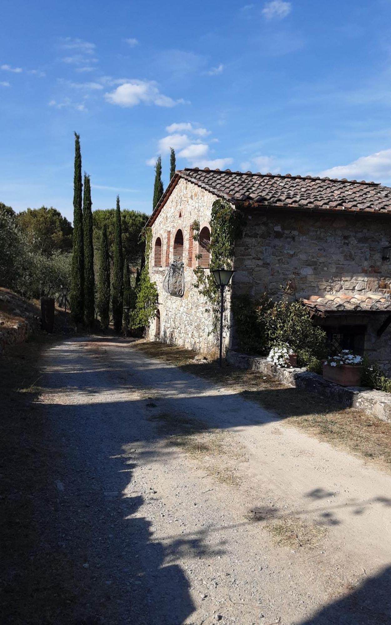Celle Di Lecchi Nel Chianti Villa San Sano Екстериор снимка